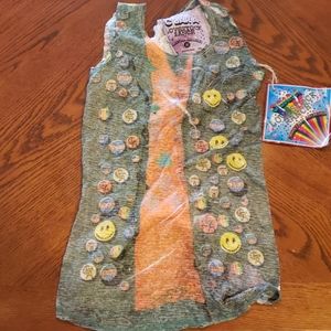 Christian Audigier  Love stock ranch tank top